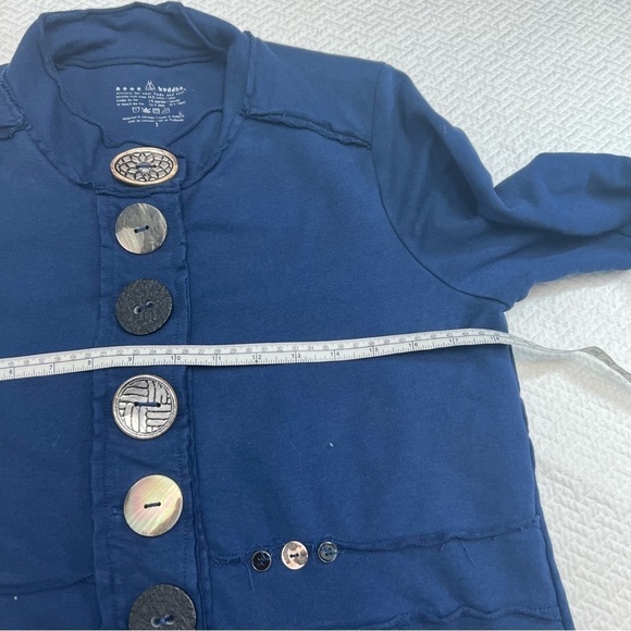 NEON Buddha Navy Blue Street Blazer Size S - Picture 11 of 11